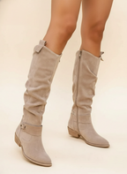Botas de silueta elegante para mujer: ajuste estructurado para el día y la noche