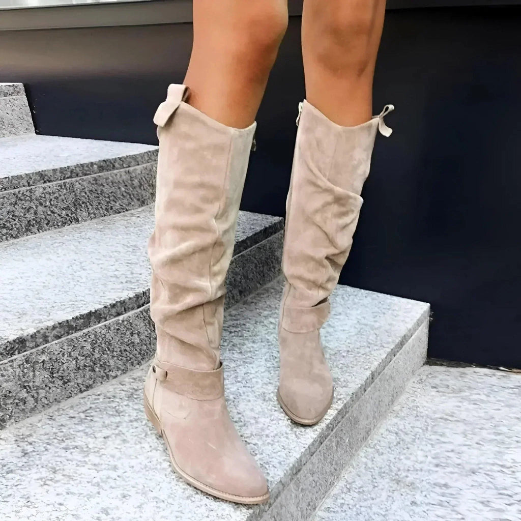 Botas de silueta elegante para mujer: ajuste estructurado para el día y la noche