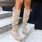 Botas de silueta elegante para mujer: ajuste estructurado para el día y la noche