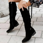 Botas de silueta elegante para mujer: ajuste estructurado para el día y la noche