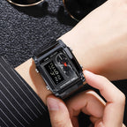 Oferta por tiempo limitado. Elegante reloj multifuncional impermeable para hombre.