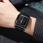 Oferta por tiempo limitado. Elegante reloj multifuncional impermeable para hombre.