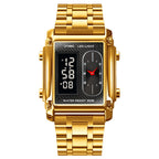 Oferta por tiempo limitado. Elegante reloj multifuncional impermeable para hombre.