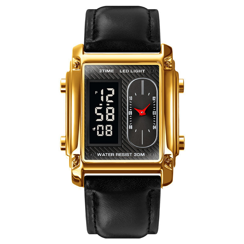 Oferta por tiempo limitado. Elegante reloj multifuncional impermeable para hombre.