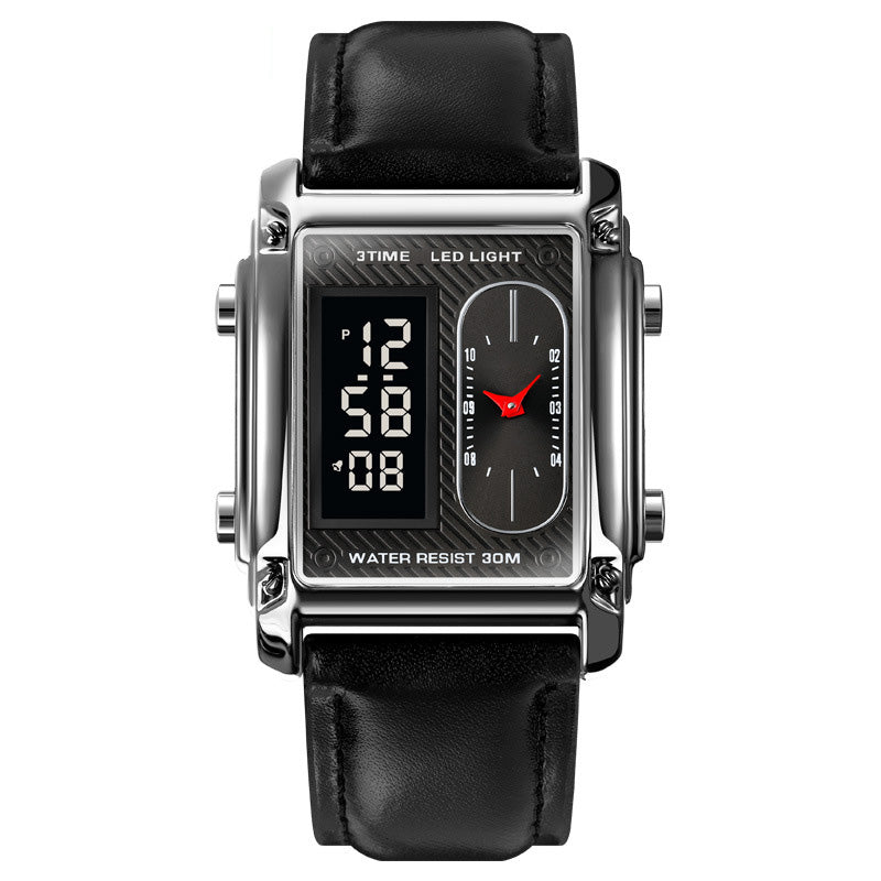 Oferta por tiempo limitado. Elegante reloj multifuncional impermeable para hombre.