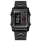 Oferta por tiempo limitado. Elegante reloj multifuncional impermeable para hombre.