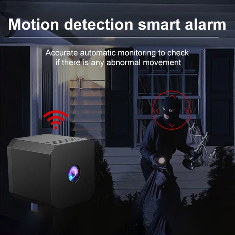Cámara de seguridad inalámbrica HD con visión nocturna