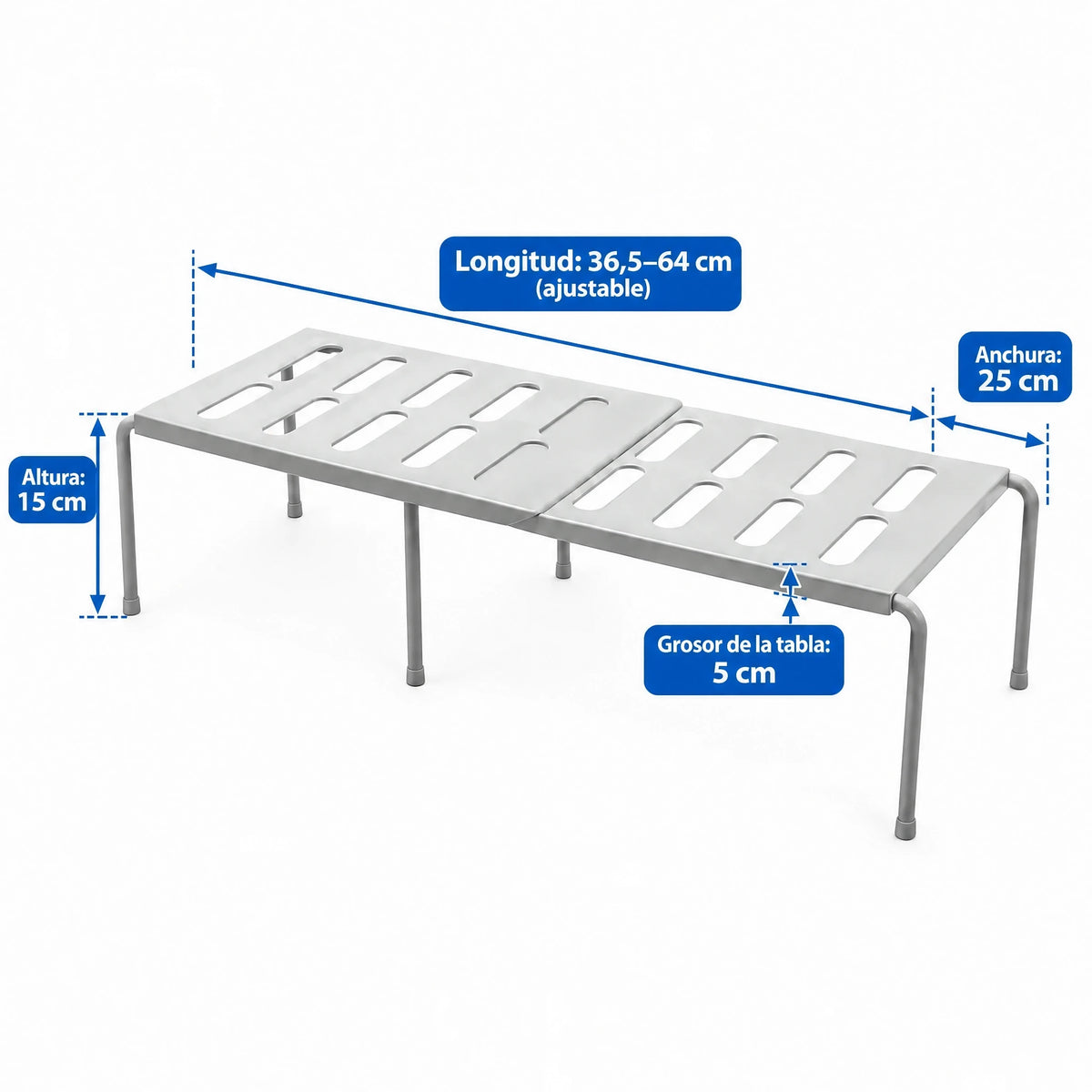 STACKEASE – Organizador extensible para almacenamiento de zapatos