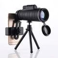 Starscope HD Monocular - Monocular de alta potencia con soporte para smartphone y trípode – Telescopio monocular imperme