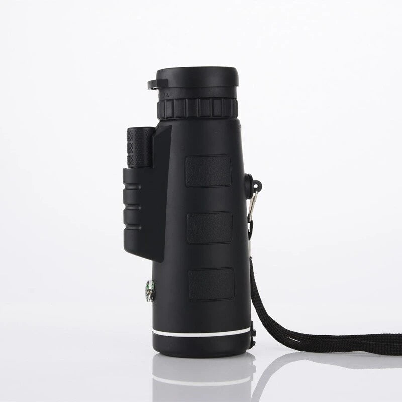 Starscope HD Monocular - Monocular de alta potencia con soporte para smartphone y trípode – Telescopio monocular imperme