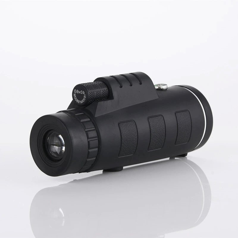 Starscope HD Monocular - Monocular de alta potencia con soporte para smartphone y trípode – Telescopio monocular imperme