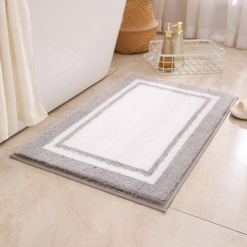 Alfombrilla de baño suave y lujosa