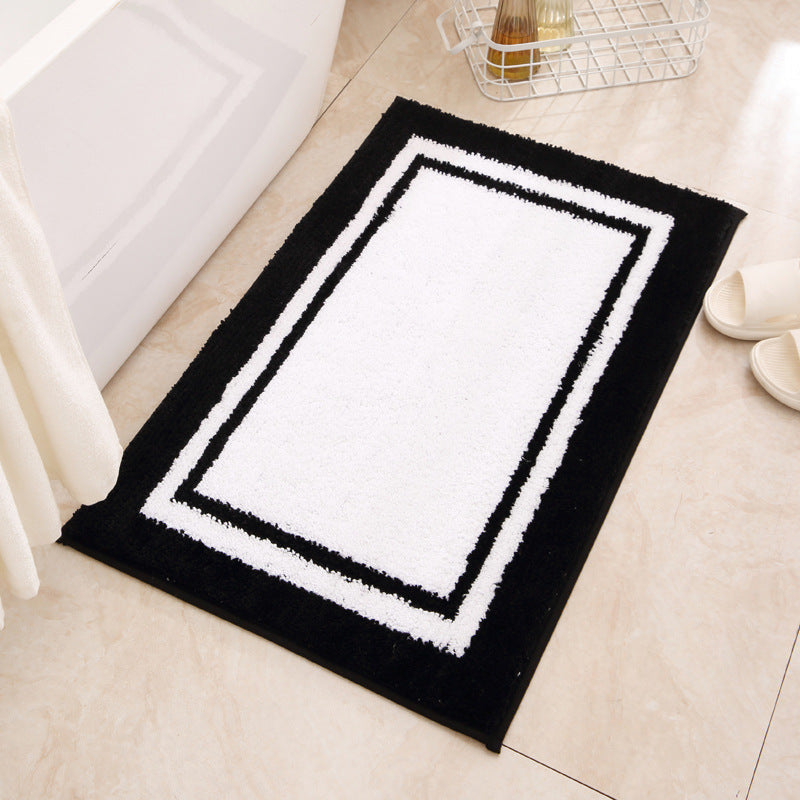 Alfombrilla de baño suave y lujosa