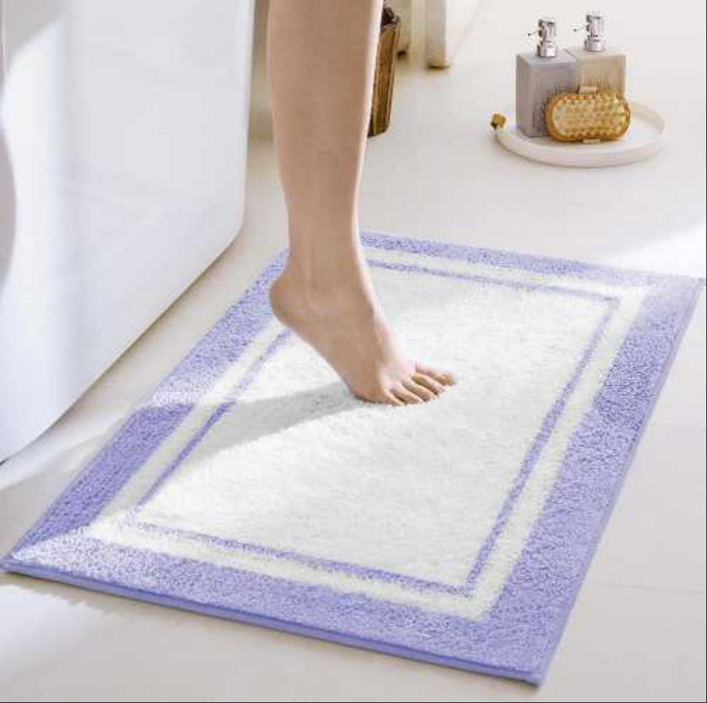 Alfombrilla de baño suave y lujosa