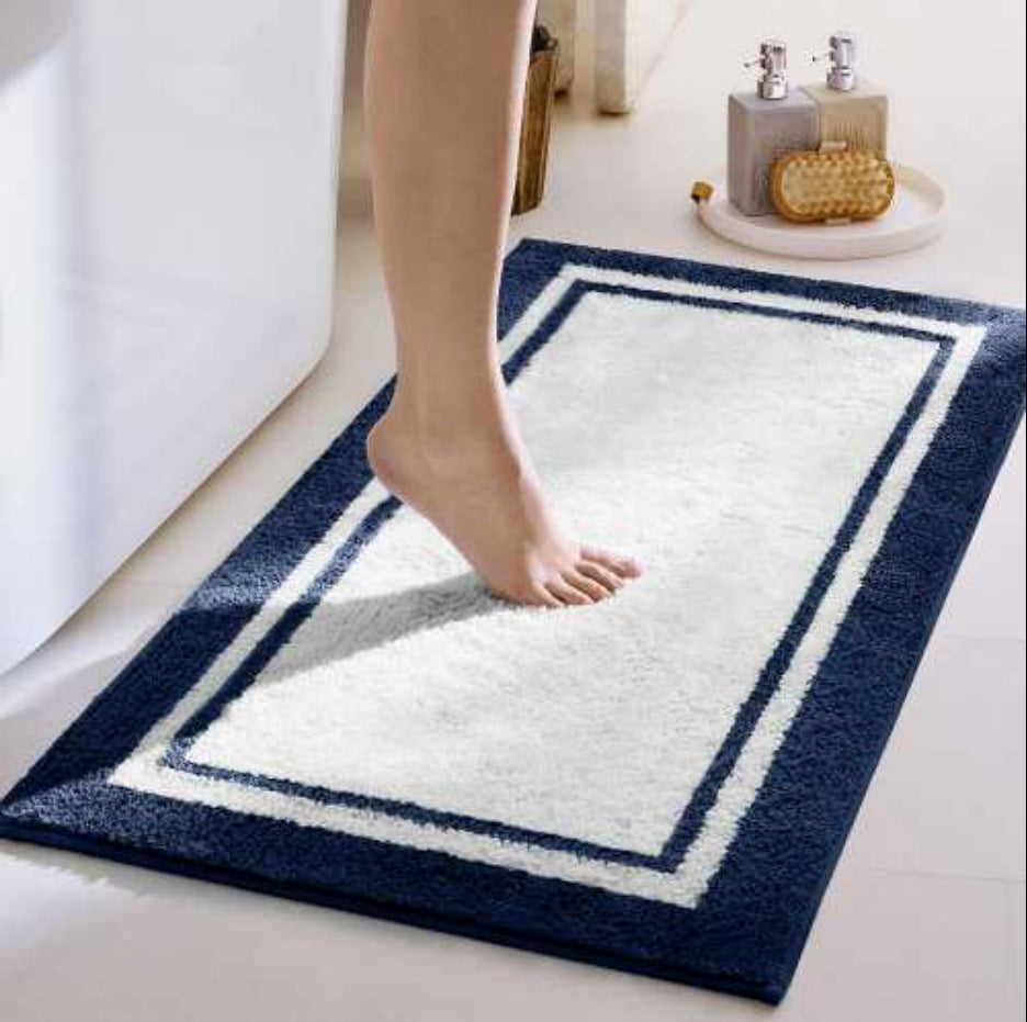 Alfombrilla de baño suave y lujosa
