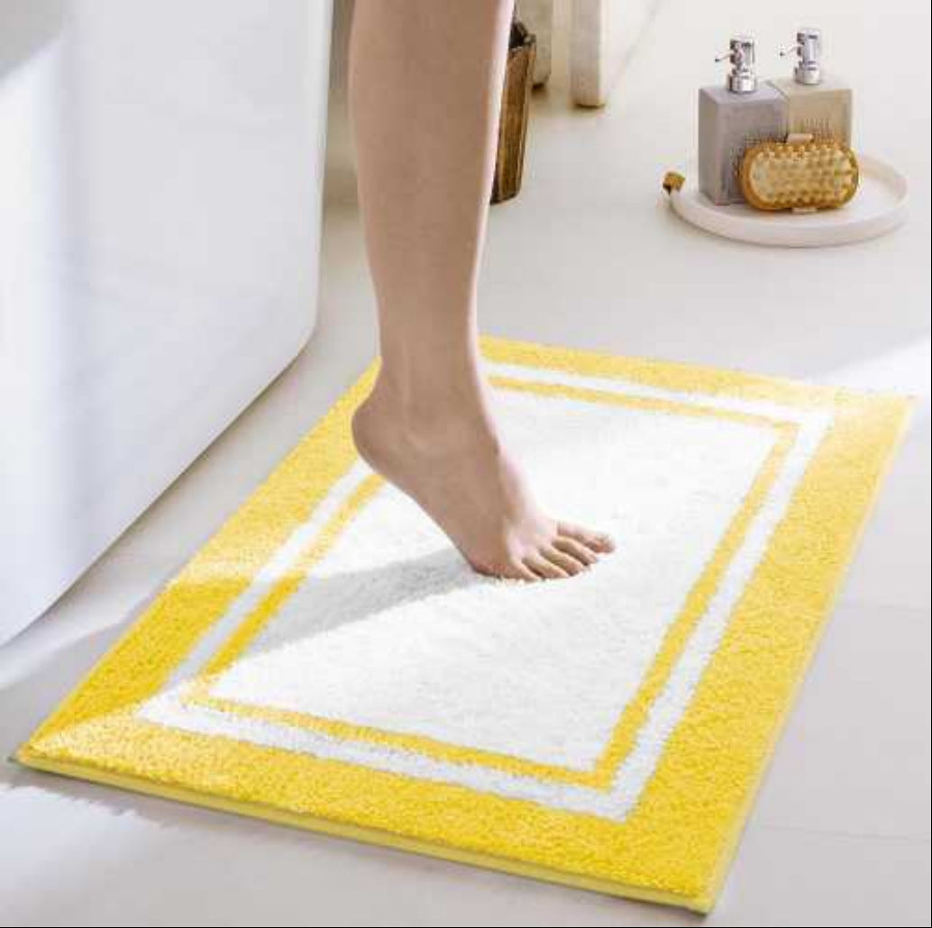 Alfombrilla de baño suave y lujosa