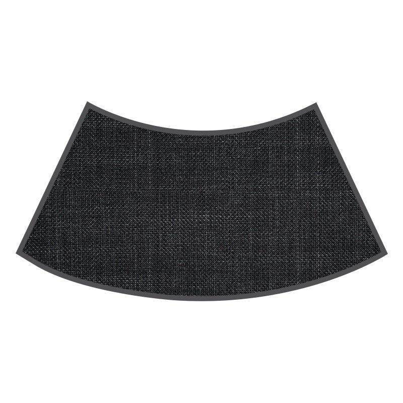 Alfombrilla de ducha semicircular elegante