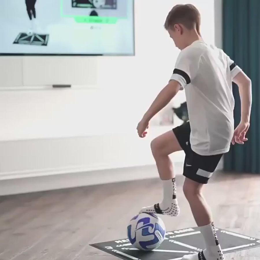 Alfombrilla de Entrenamiento de Fútbol Profesional y programa de entrenamiento en vídeo