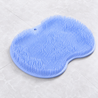 Alfombrilla de silicona exfoliante higiénica para ducha para mayores