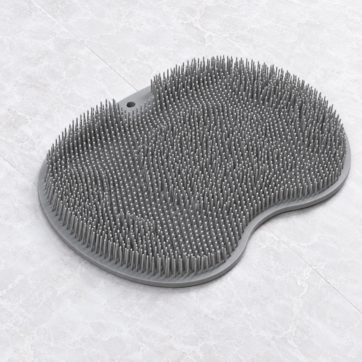 Alfombrilla de silicona exfoliante higiénica para ducha para mayores
