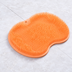 Alfombrilla de silicona exfoliante higiénica para ducha para mayores
