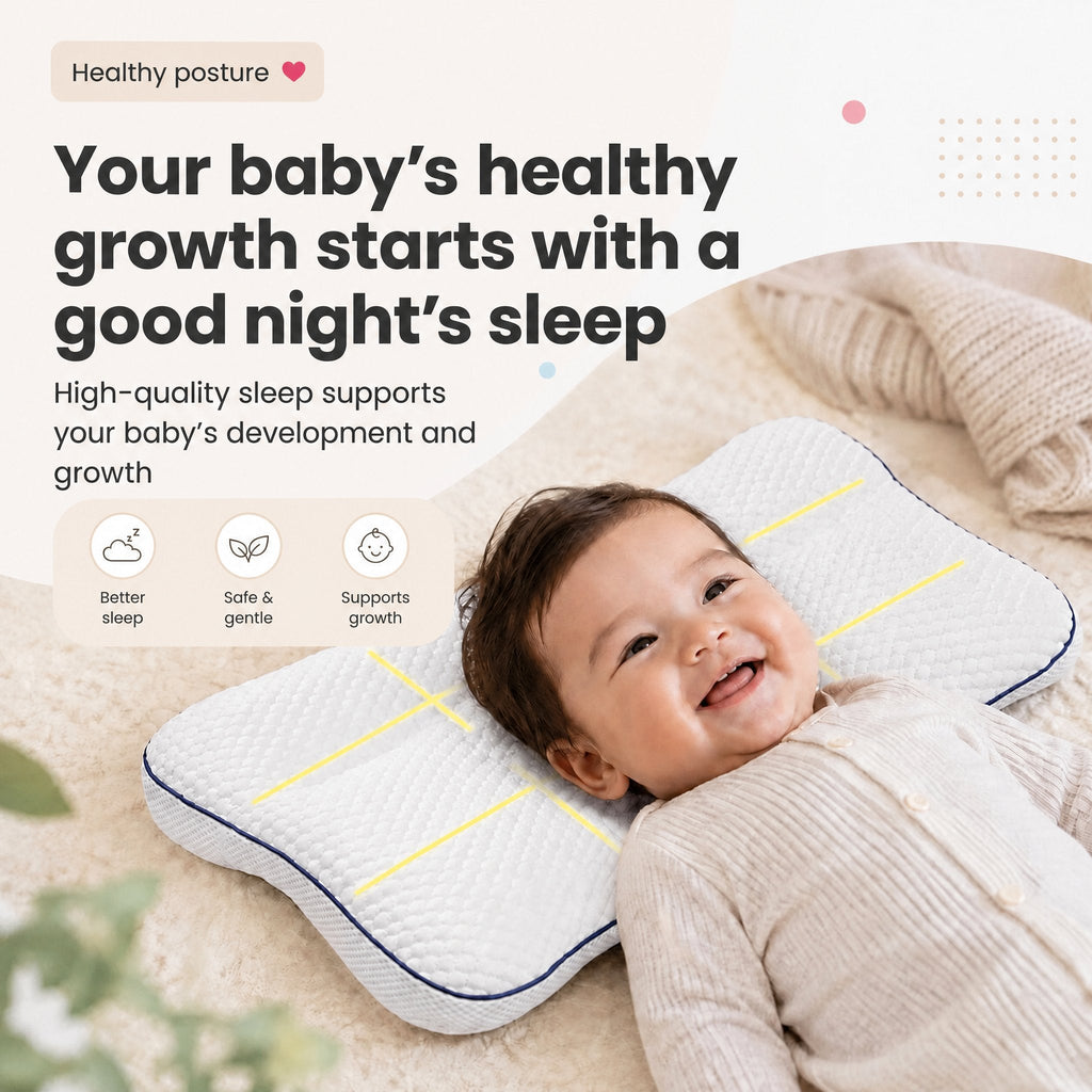 Almohada cervical para bebés y niños