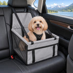 Asiento Elevador de Coche para Perros Pequeños y Gatos - Asiento de Viaje Estable para Reducir el Movimiento en Asientos