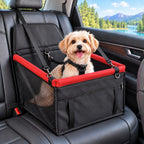 Asiento Elevador de Coche para Perros Pequeños y Gatos - Asiento de Viaje Estable para Reducir el Movimiento en Asientos