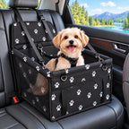 Asiento Elevador de Coche para Perros Pequeños y Gatos - Asiento de Viaje Estable para Reducir el Movimiento en Asientos