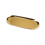 Bandeja de metal para joyas y accesorios