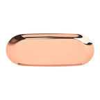 Bandeja de metal para joyas y accesorios