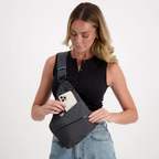 Bandolera antirrobo para almacenamiento seguro