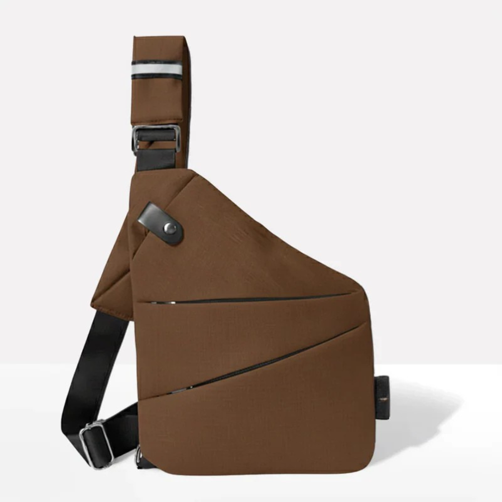 Bandolera antirrobo para almacenamiento seguro