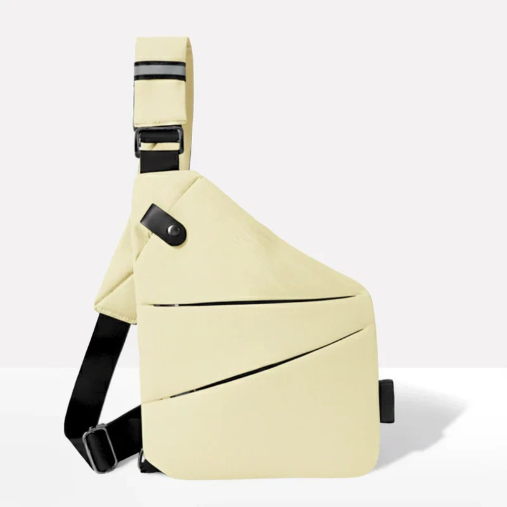 Bandolera antirrobo para almacenamiento seguro