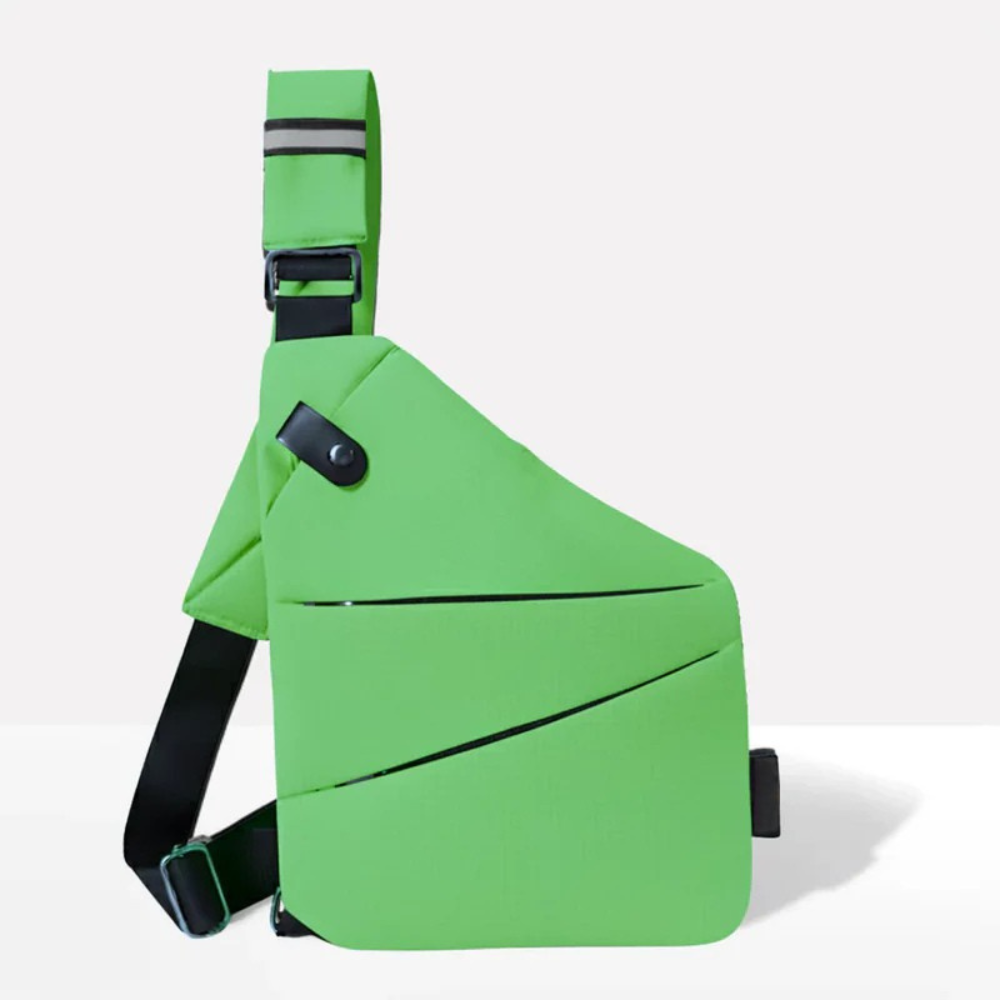 Bandolera antirrobo para almacenamiento seguro