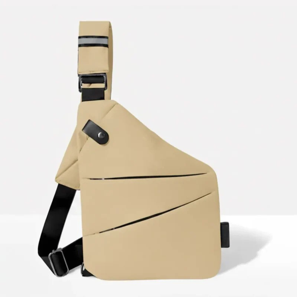 Bandolera antirrobo para almacenamiento seguro