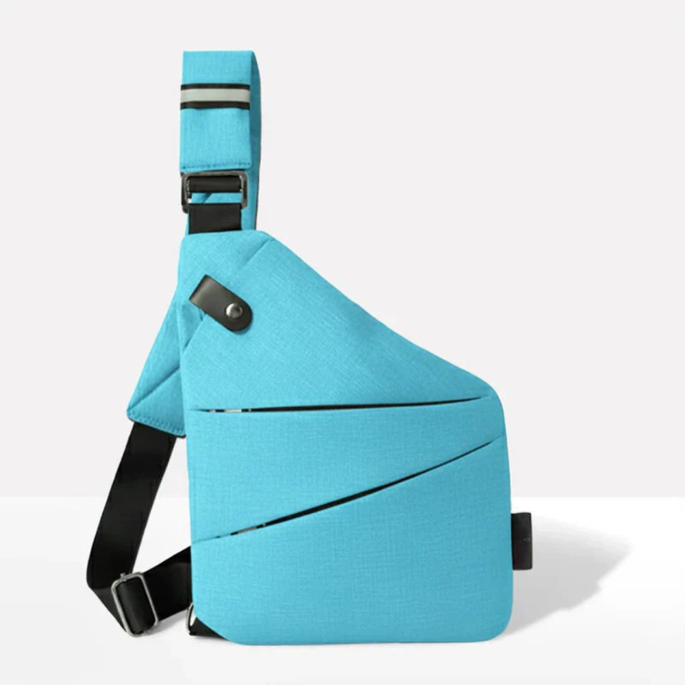 Bandolera antirrobo para almacenamiento seguro
