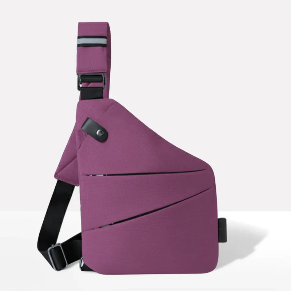 Bandolera antirrobo para almacenamiento seguro