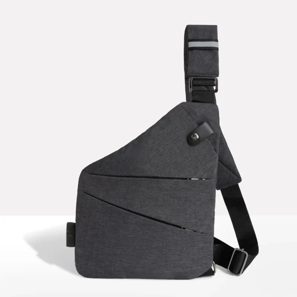 Bandolera antirrobo para almacenamiento seguro