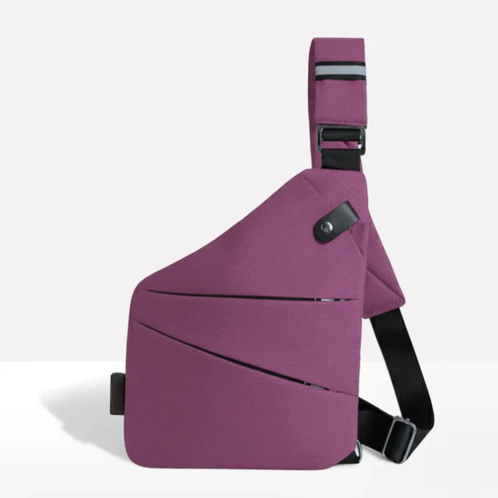 Bandolera antirrobo para almacenamiento seguro