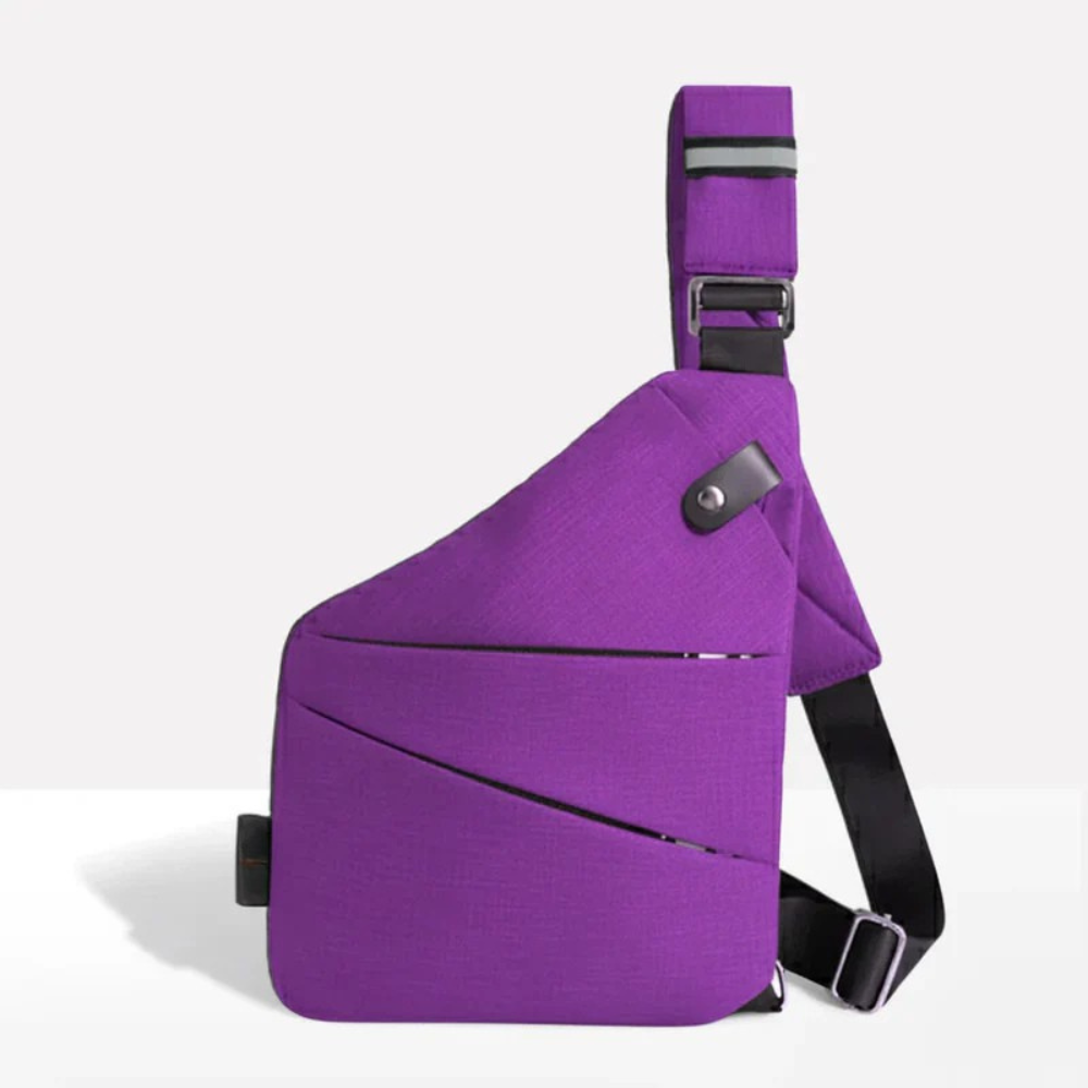Bandolera antirrobo para almacenamiento seguro