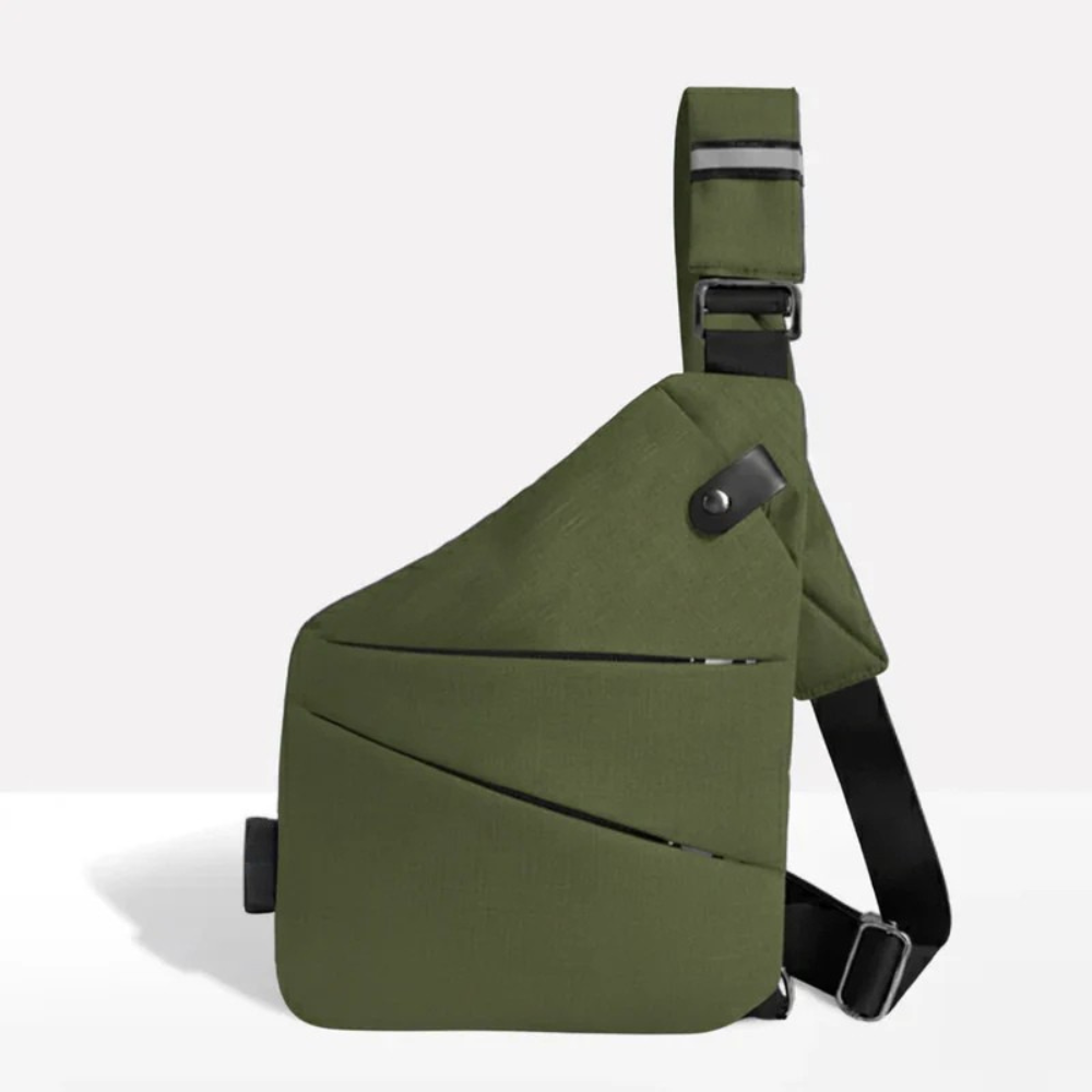 Bandolera antirrobo para almacenamiento seguro