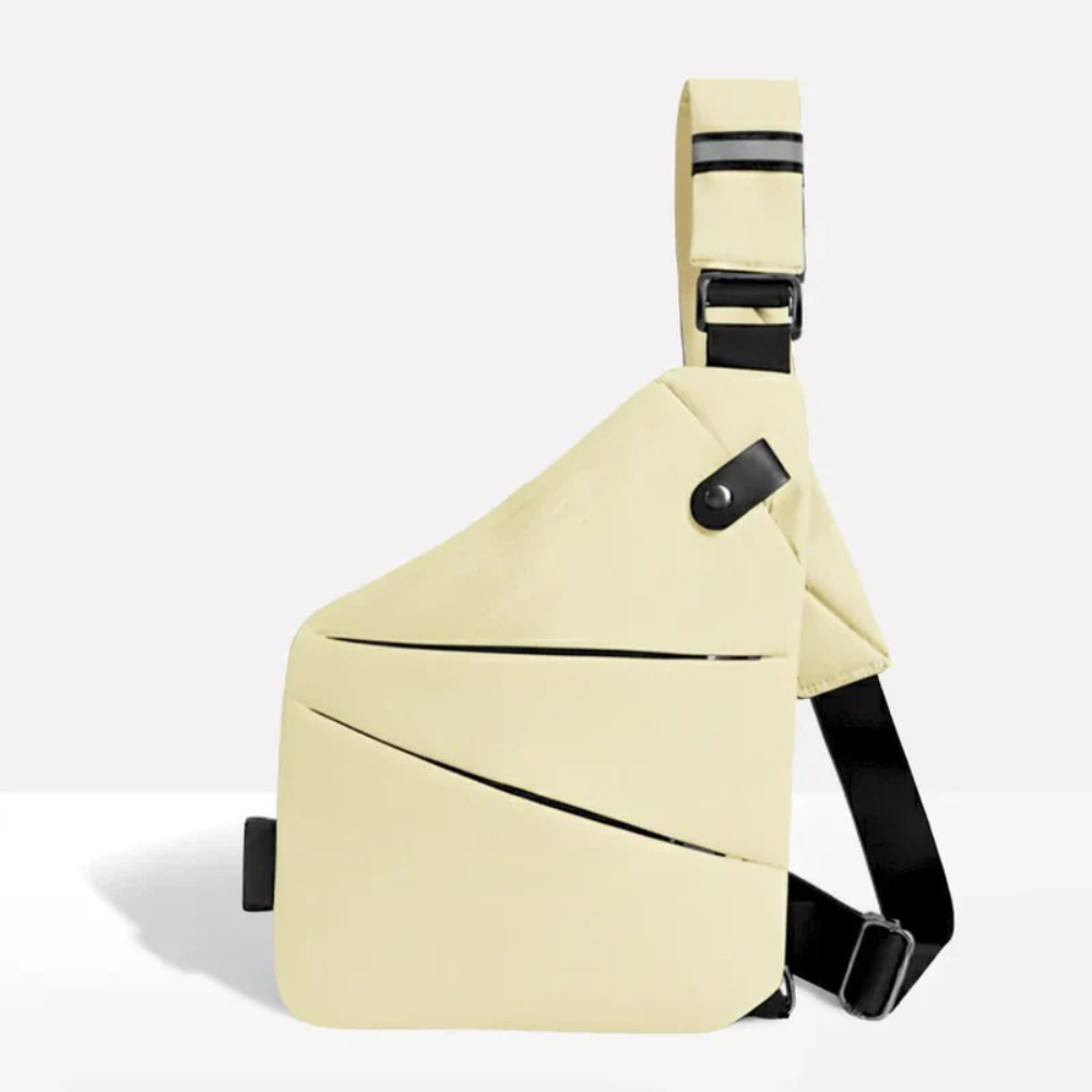 Bandolera antirrobo para almacenamiento seguro
