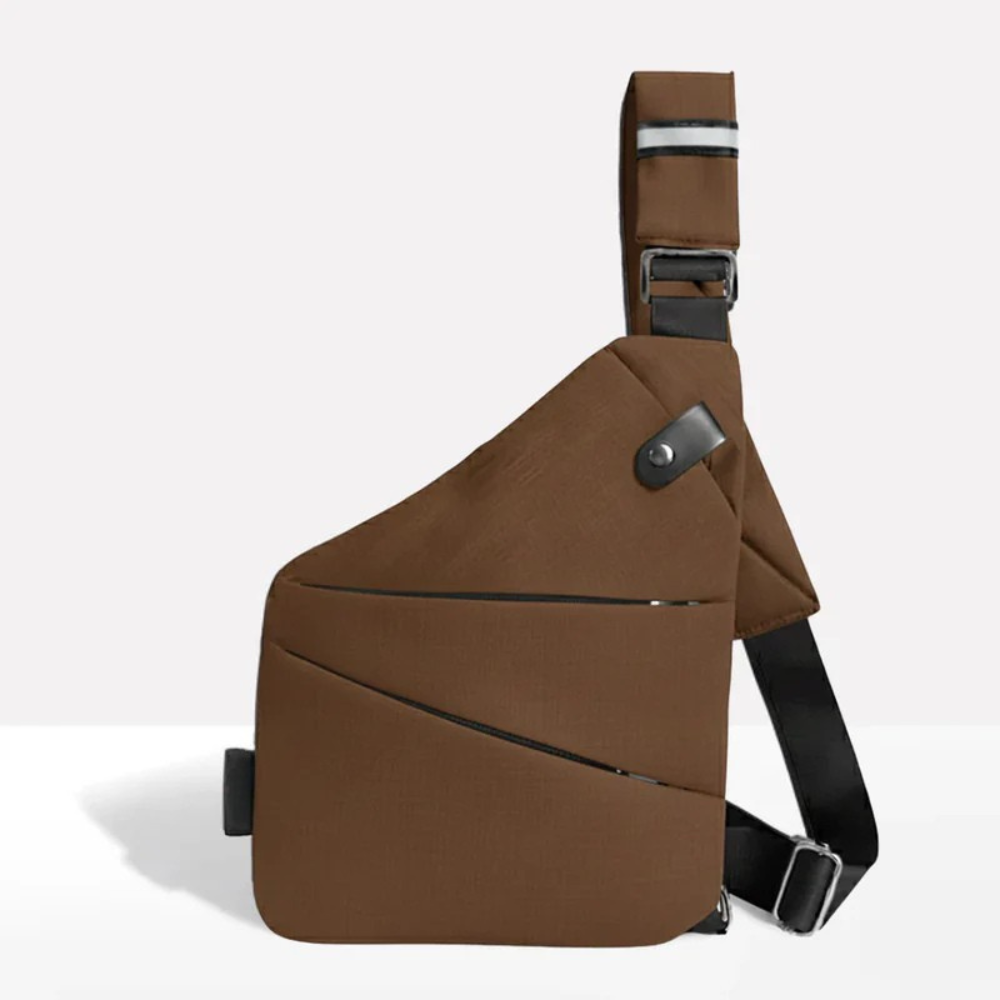 Bandolera antirrobo para almacenamiento seguro