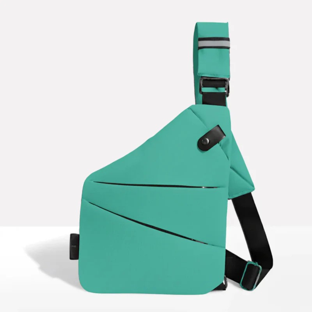 Bandolera antirrobo para almacenamiento seguro