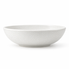 Bol para pasta de cerámica blanca Tiendalodama 25 cm ancho y bajo