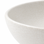 Bol para pasta de cerámica blanca Tiendalodama 25 cm ancho y bajo