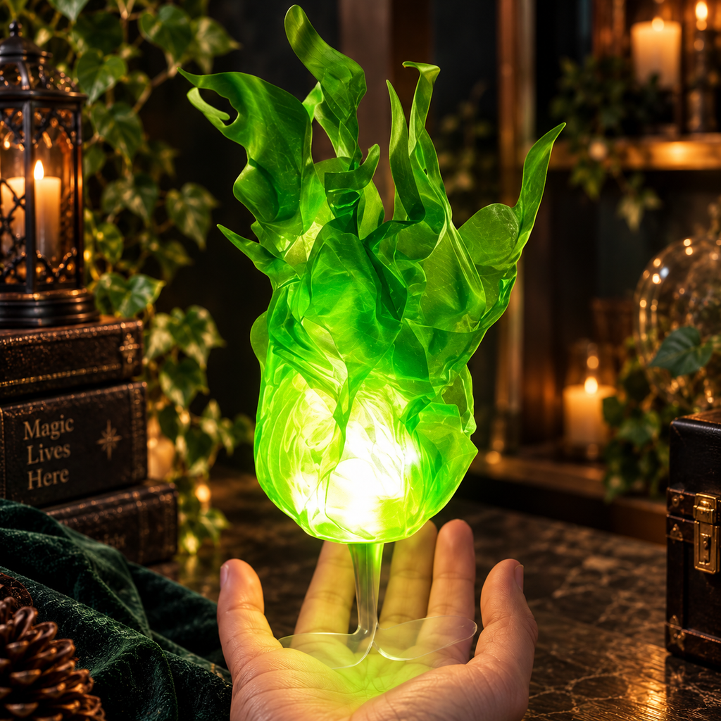 Bola de fuego flotante para cosplay