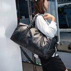 Bolsa de viaje de piel premium
