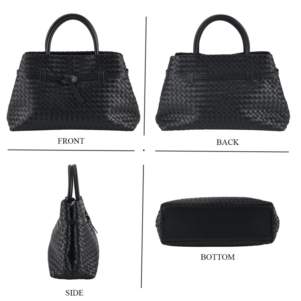 Bolso bandolera de Piel auténtica para mujer Valissiere con múltiples bolsillos